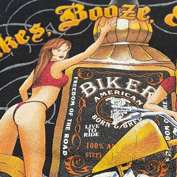 Vintage Daytona Beach Florida Bike Week 2006 Motorcycle Biker Sweatshirt - Picture 3 of 10